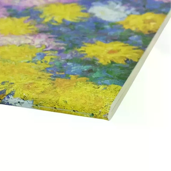 Τετράδιο Paperblanks Plain A5 Monet Chrysanthemums image 2
