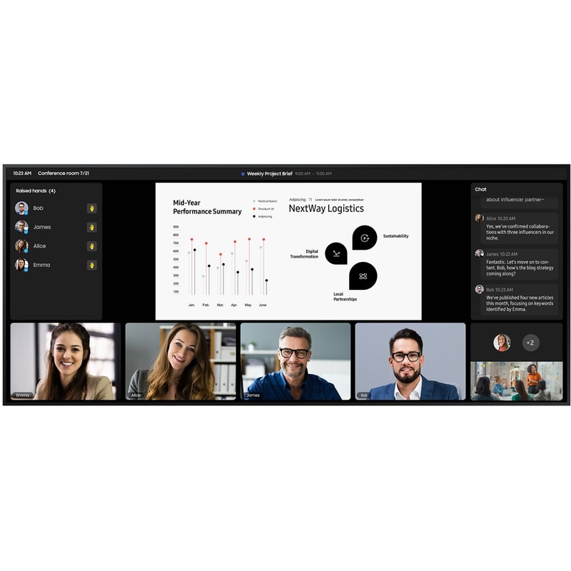 Samsung Digital Signage 105QP105DX-5K 105 5K VA 75 Hz 6ms