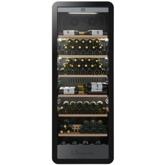 LA SOMMELIERE APOGEE255PV για 254 Μπουκάλια Μαύρο Συντηρητής Κρασιών image 0