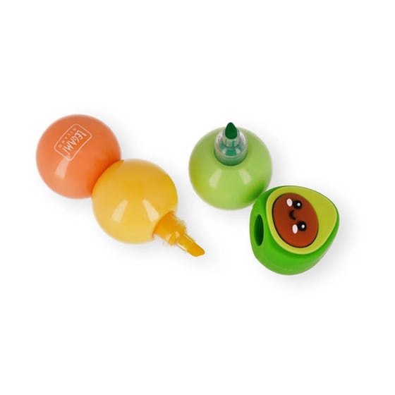 Μαρκαδόροι Υπογράμμισης Legami 3 σε 1 Avocado image 2