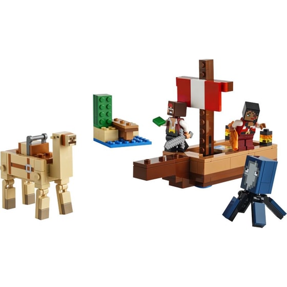 LEGO® Minecraft The Pirate Ship Voyage (21259) image 1