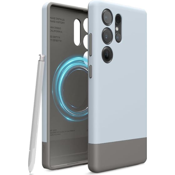 Θήκη Samsung Galaxy S25 Ultra - Elago Magnetic Glide με MagSafe - Light Blue/Medium Grey image 0