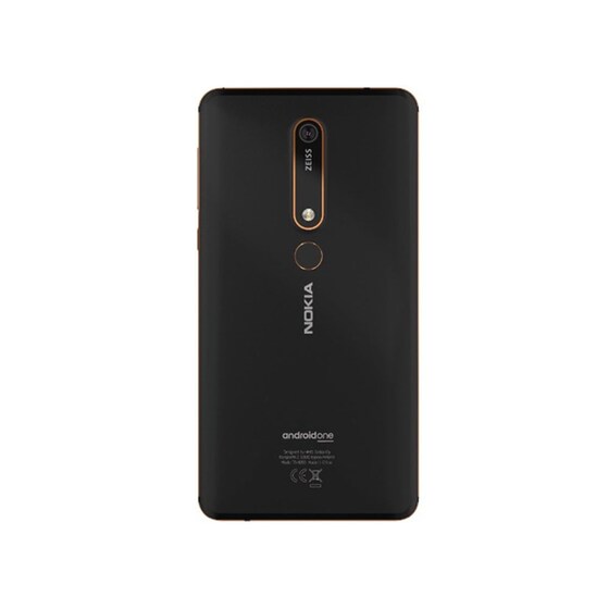 Nokia 6.1 32GB Dual Sim 4G Smartphone Μαύρο image 2