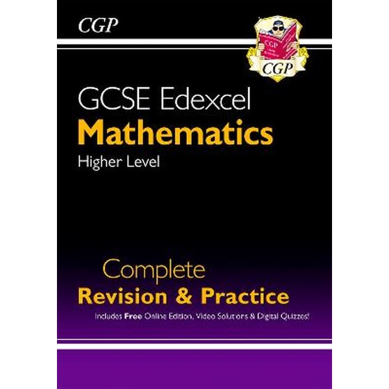 GCSE Maths Edexcel Complete Revision & Practice: Higher inc Online Ed, Videos & Quizzes: superb for the 2023 and 2024 exams image 0