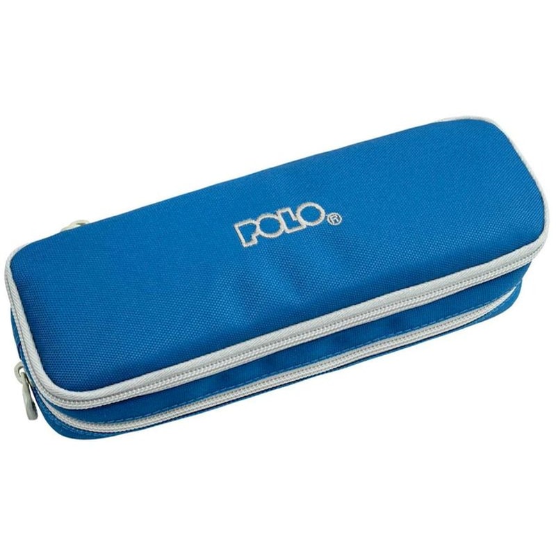 Κασετίνα Οβάλ Polo Duo Box III Raf Blue/Light Grey