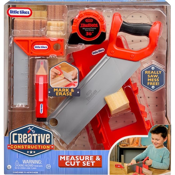 Little Tikes Creatitve Construction Σετ Μέτρησης Κοπής image 0