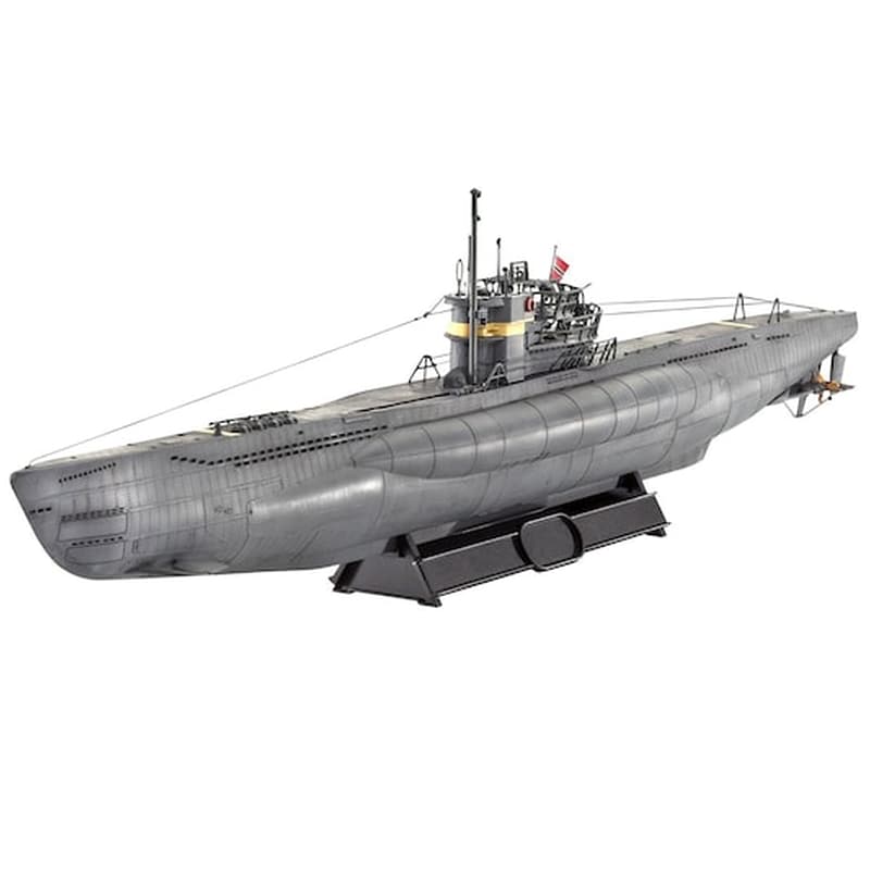 REVELL U-boat German Submarine Type Vii C/41 - 1/144 Scale - Length : 46.70 Cm - Revell
