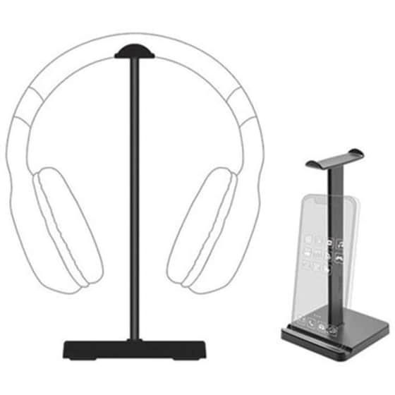 Gaming Set Armaggeddon Cosmic V Ultraclear Gravity + Gaming HeadPhone Stand Armaggeddon HPX-100B - Black image 6