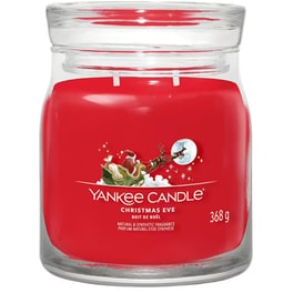 Χριστουγεννιάτικο Διακοσμητικό Κερί Christmas Eve 9.3x11.4cm - Κόκκινο