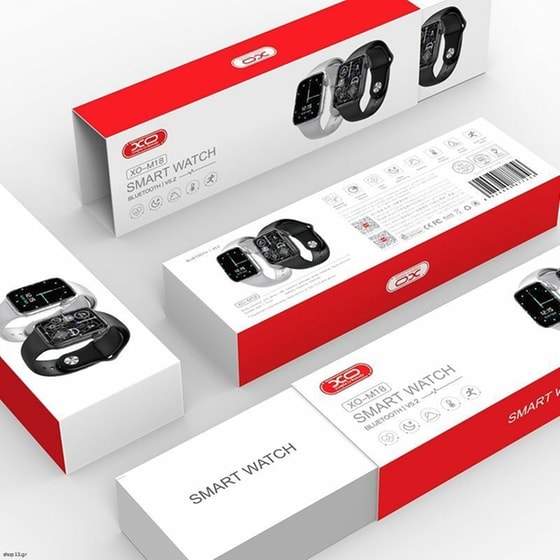 Smartwatch XO M18 43mm - Black image 2