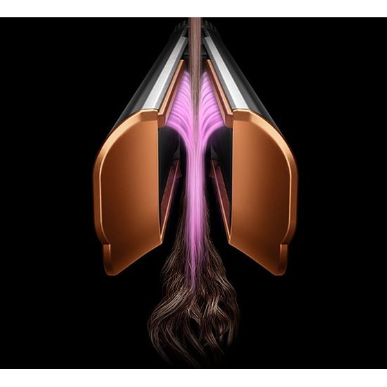 DYSON AIRSTRAIT™ HT01 Ισιωτικό Μαλλιών Amber Silk/Pink Champagne Gift Pack image 13