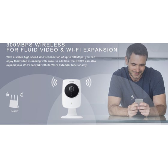 Ασύρματη IP Camera TP-Link Cloud Camera NC220 Λευκό image 3