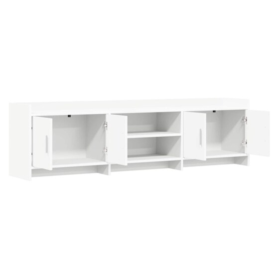Έπιπλο Τηλεόρασης VidaXL 168 x 33 x 47 cm - Λευκό image 3