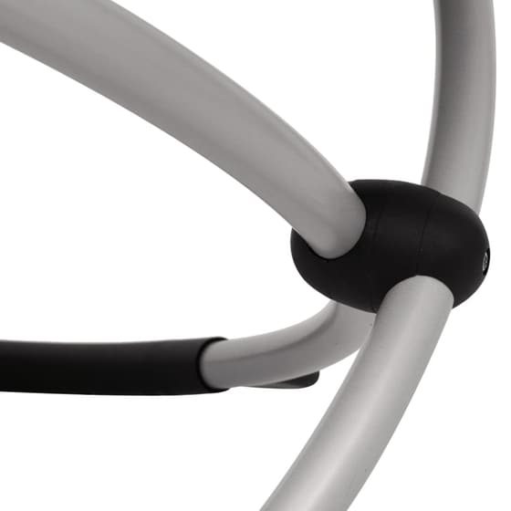 Ξαπλώστρα Παραλίας/Κήπου VidaXL Ατσάλινη με Προσκέφαλο 144x74x85 cm- Μαύρο image 6