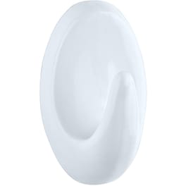 Κρεμαστράκια Αυτοκόλλητα Wenko Midget 6Τμχ 1.5x2.5cm - Λευκό