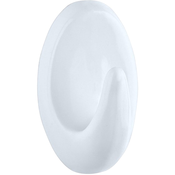 Κρεμαστράκια Αυτοκόλλητα Wenko Midget 6Τμχ 1.5x2.5cm - Λευκό image 0