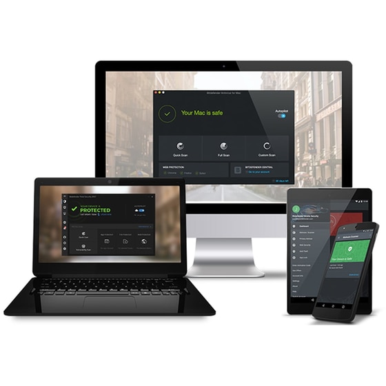 Bitdefender Family Pack 2017 - 1 έτος (PC/Mac/Android) image 1