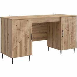 Γραφείο VidaXL από Επεξεργασμένο Ξύλο 142,5x50x75 cm - Artisan Δρυς