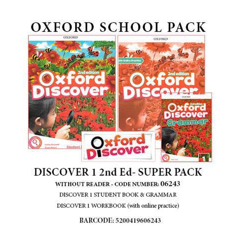 Discover 1 (II ed) SUPER PACK (w/o READER) - 06243