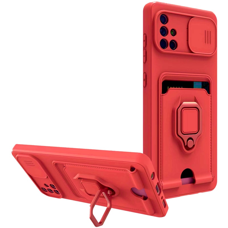 Θήκη Samsung Galaxy A71 - Bodycell Multifunction - Κόκκινο