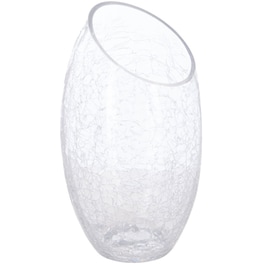 Διακοσμητικό Βάζο Spitishop Γυάλινο 13x23 cm - Διάφανο