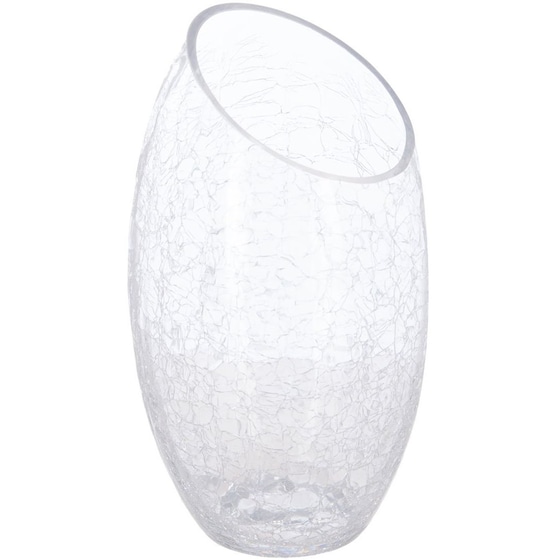 Διακοσμητικό Βάζο Spitishop Γυάλινο 13x23 cm - Διάφανο image 0