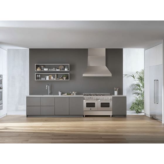 BERTAZZONI MAS126G2EXT 58/58 Lt Inox Μεικτή Κουζίνα Αερίου image 2