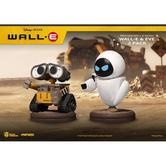Συλλεκτική Φιγούρα Beast Kingdom MEA Wall-E - Wall-E and Eve Figures (8cm) (MEA-029) image 8