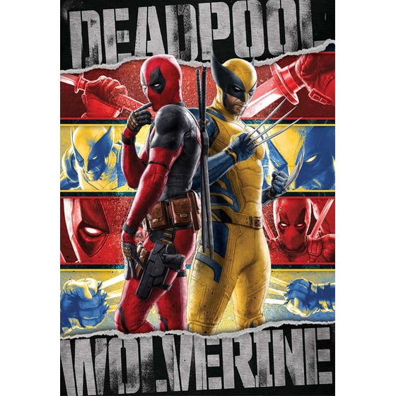 Παζλ Clementoni Marvel Deadpool & Wolverine (1000 Kομμάτια) image 1