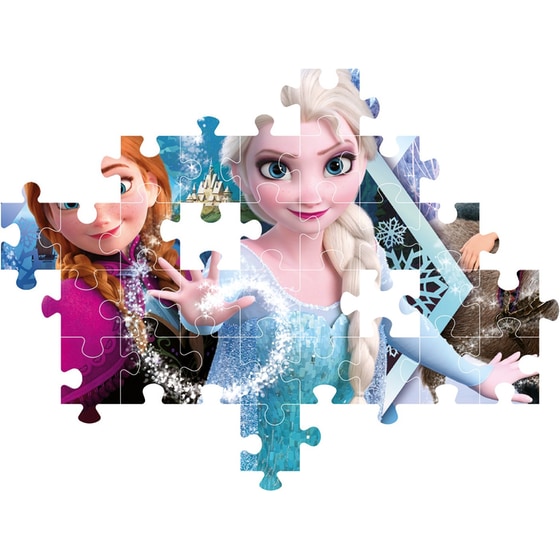 Παιδικό Παζλ Clementoni Super Color Disney Frozen (104 Κομμάτια) image 1