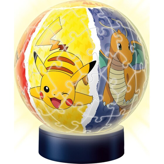 3D Παζλ Pokemon Μπαλαλάμπα Τρέλα Ravensburger (72 Κομμάτια) image 1