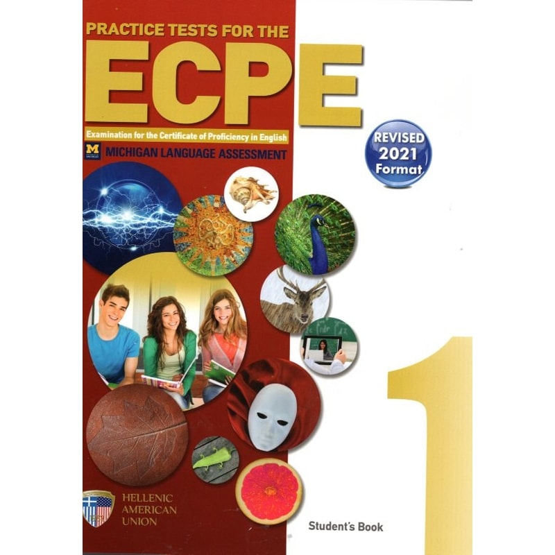 Practice Tests For The ECPE Book 1 (Revised 2021 Format)