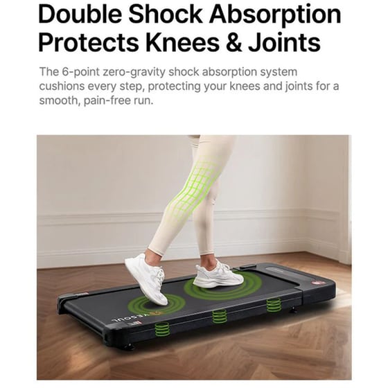 YESOUL YS-W2 BΚ Walking Pad Ηλεκτρικός Διάδρομος Γυμναστικής Μαύρο image 12