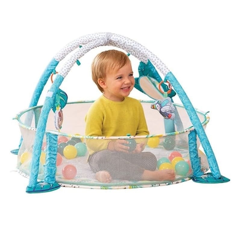 INFANTINO Ιnfantino Βρεφικό Γυμναστήριο 3 Σε 1 Jumbo Activity Gym And Ball Pit B-313008-00