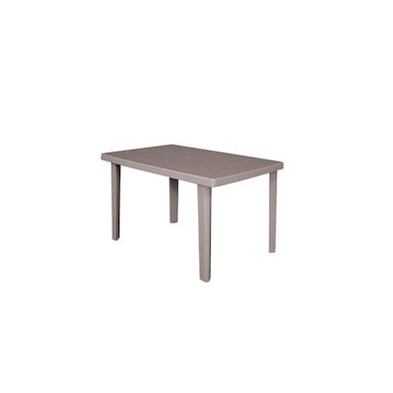 WOODWELL Τραπέζι Woodwell Marte Πλαστικό Tortora C55281 100x67x72 cm - Μπεζ