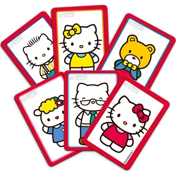 Επιτραπέζιo Winning Moves Top Trumps Match Τhe Crazy Cube Game  Hello Kitty image 1