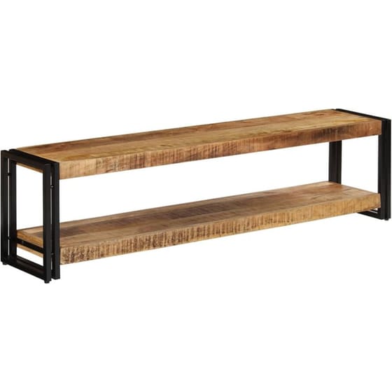 Έπιπλο Τηλεόρασης VidaXL από Ξύλο 150x30x40cm - Καφέ/Μαύρο image 0