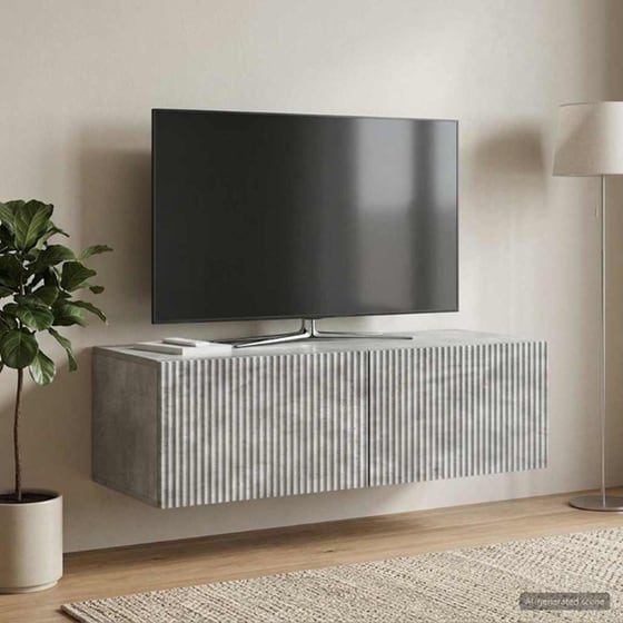 Επιτοίχιο Έπιπλο Τηλεόρασης VidaXL 98x41x30 cm image 3