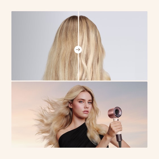 DYSON HD19 Supersonic Travel Σεσουάρ Μαλλιών 1220 W Pink/Rose Gold image 9