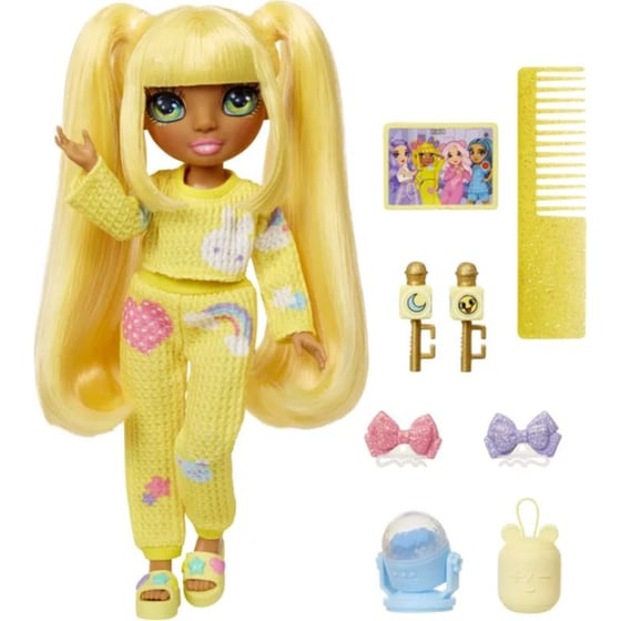 Κούκλα MGA Rainbow High Jr  PJ Party - Sunny image 1