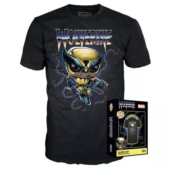 Funko Pop! Boxed Tee - Marvel - Wolverine Small image 0