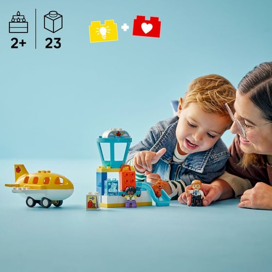 LEGO® DUPLO® Town Πρώτη Φορά στο Αεροδρόμιο (10443) image 1
