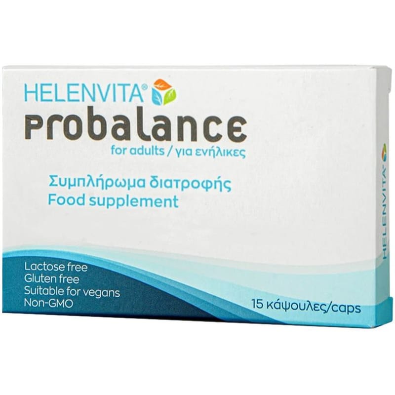 HELENVITA Προβιοτικό HELENVITA Probalance Φραγκοστάφυλο - 15 Κάψουλες