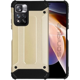 Θήκη Xiaomi Redmi Note 11 Pro Plus 5G - Sonique Heavy Armor - Χρυσό