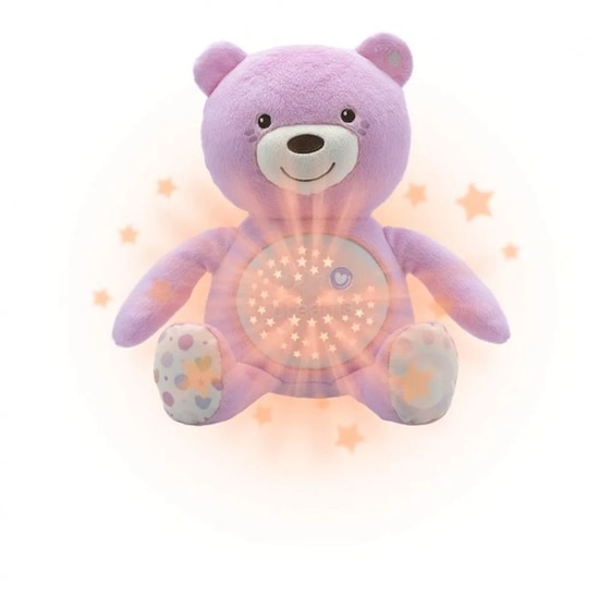 Μουσικός Προβολέας Chicco Αρκουδάκι Pink image 1