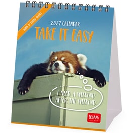 Πλανόγραμμα Μηνιαίο 2027 Επιτραπέζιο Legami 12M Take It Easy 12 x 14.5 cm