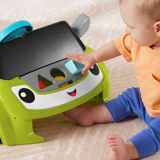 Fisher Price Laugh & Learn Sit & Steer Driver Εκπαιδευτικό Αυτοκινητάκι image 3