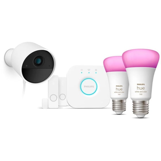 Σετ Philips Hue Starter Pack με 2 Λάμπες E27 & 2 Αισθητήρες Κίνησης image 0