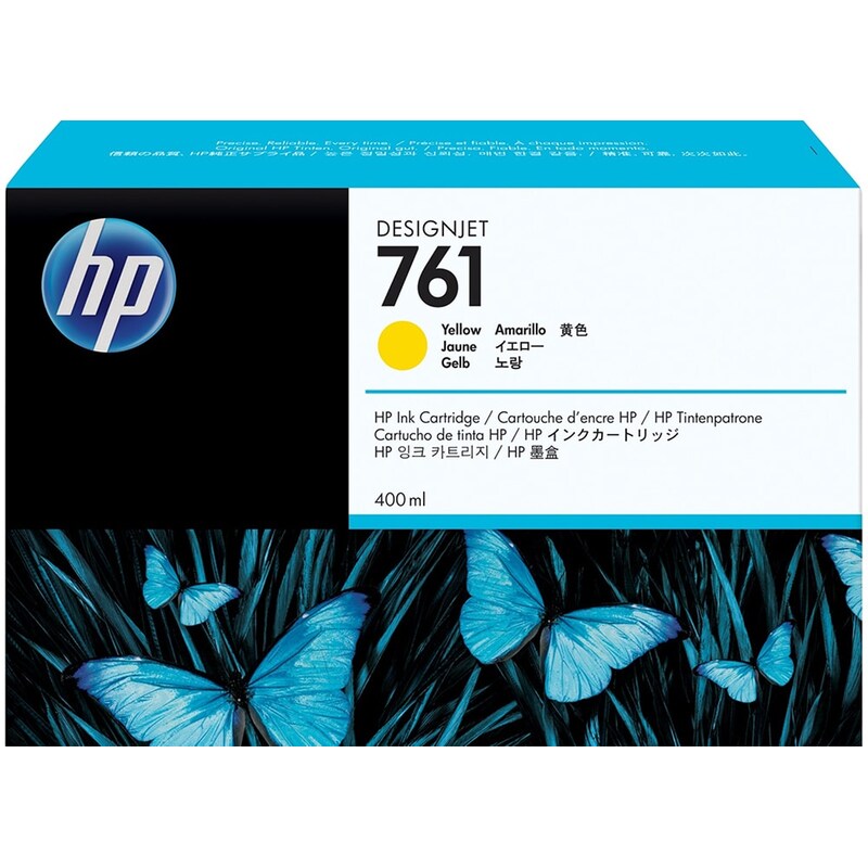 Μελάνι Κίτρινο HP 761 Yellow (CM992A)