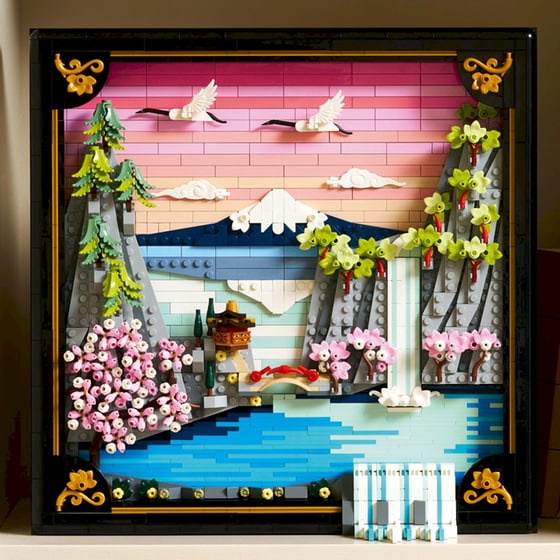 LEGO® Art Japanese Cherry Blossom Landscape (31218) image 6